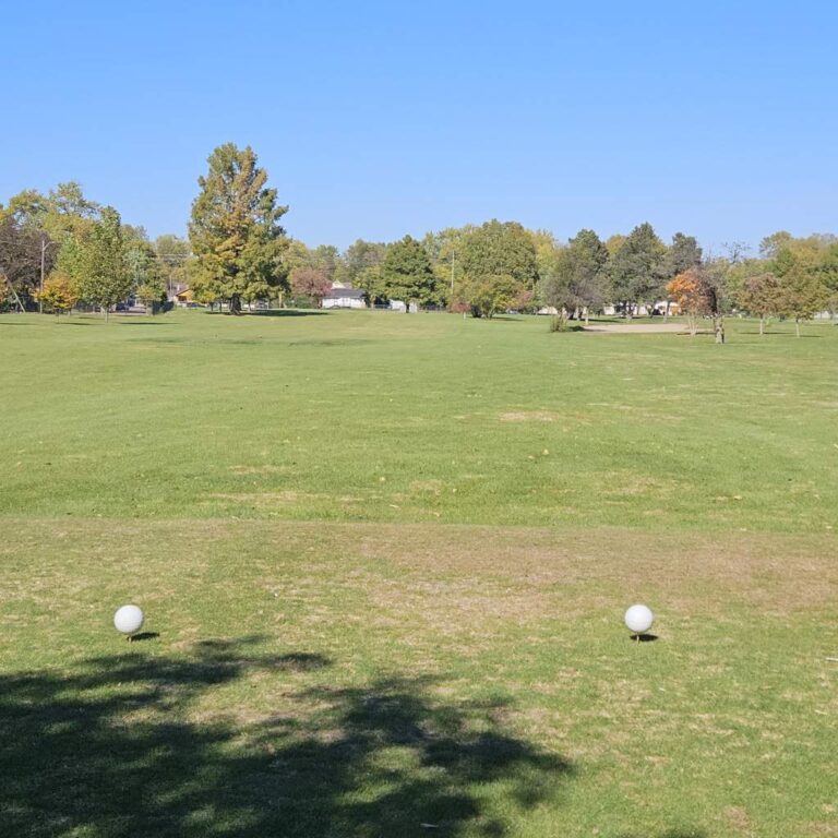 Douglass Golf Course Indianapolis, IN Hole #1 Tee box